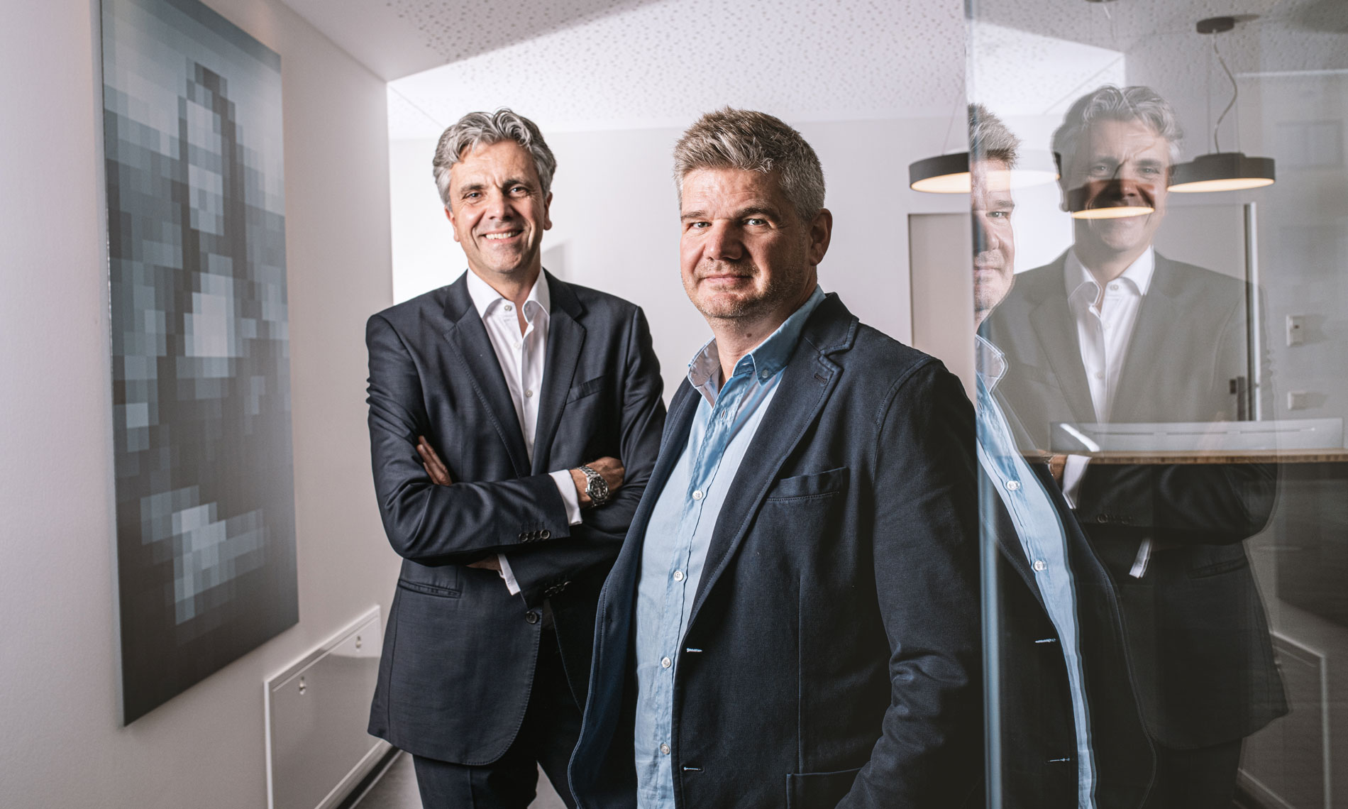 Professor Dr. Axel Zöllner und Dr. Steffen Herzberg